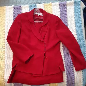 Le Suit, Red, Size 12P